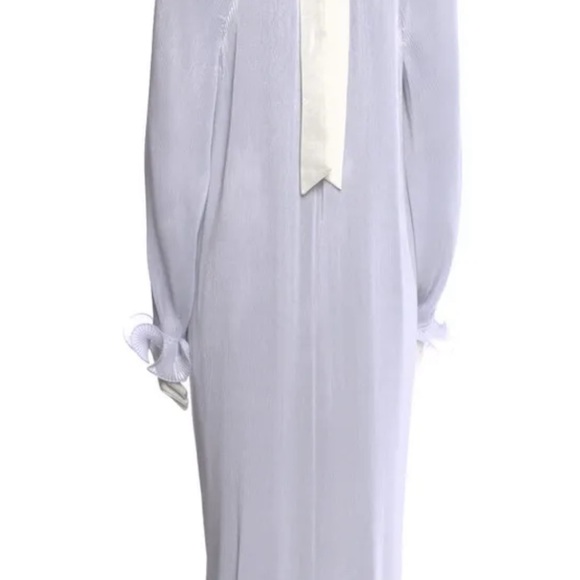 TIBI woman mock neck long Grey dress in M. org price $995 - Picture 4 of 4